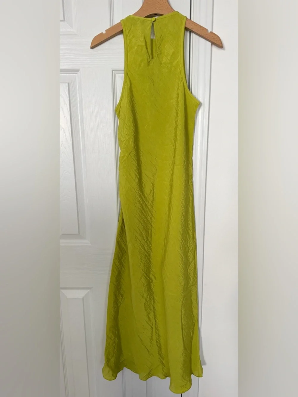 NWOT*Tibi The Crinkle Slip Midi Bias Dress - US 4 - Picture 6 of 11